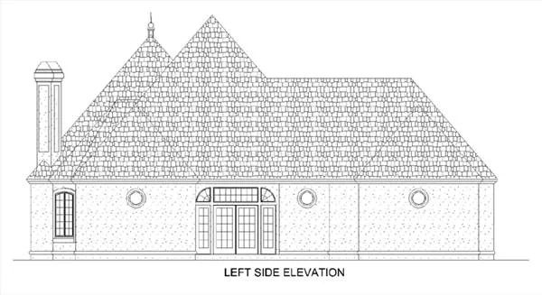 Left side elevation